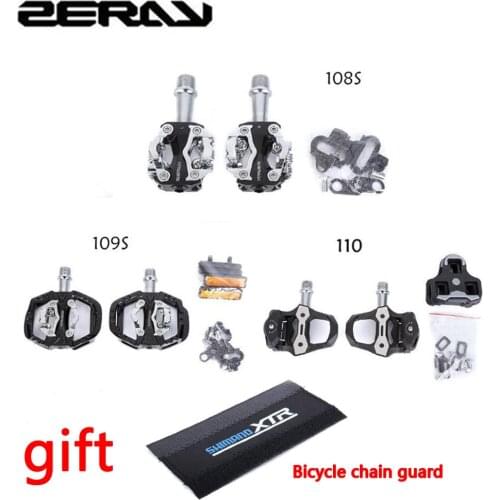 ZERAY ZP-108S109S110S bicycle road bike mountain bike clipless pedal self-locking pedal SPD compatible pedal bicycle parts cheap