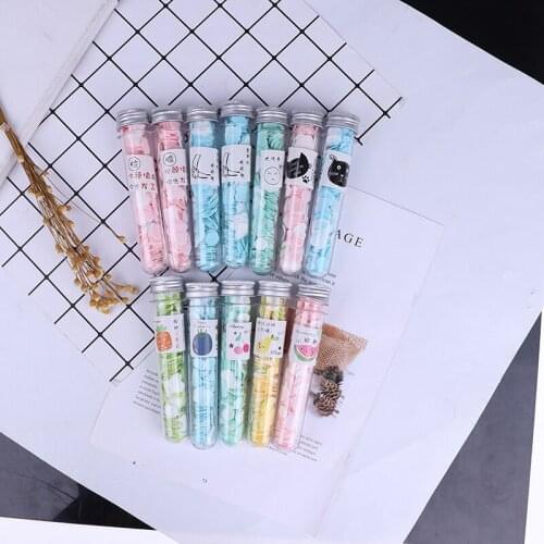 1pc Portable Popular Scented Soap Bath Flakes WFC Tube Soap Petals For Travel Romantic Night Tools