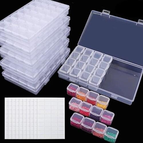 5D DIY Diamond Painting Diamond Box Jewelry Box Rhinestone Embroidery Crystal Bead Storage Box Storage Box