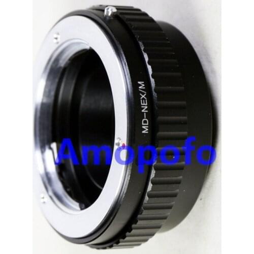 Amopofo MD-NEX/M Adapter for Minolta MD Mount Lens to SonyE Mount Adapter NEX Macro Focusing Helicoid NEX-3, NEX-5, A5000, A6000