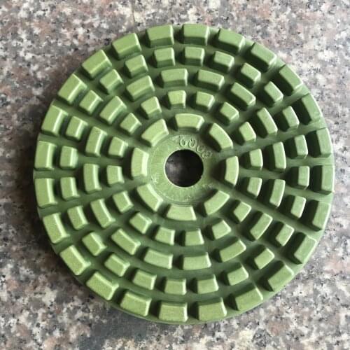 Diamond Resin Bond Grinding Disc 8 inch (200 mm) Work Layer 10 mm for Granite Slab Automatic Grinding Machine