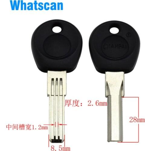 B317 Double glue intermediate Wanjia two step narrow spacing 3 point 1 or so wide blank key