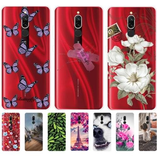 Case For Redmi 8 Case Cover on Xiaomi Redmi 8 6.22 inch Clear Cute Shockproof Silicone Phone Case Bumper For Redmi 8 Back Cover