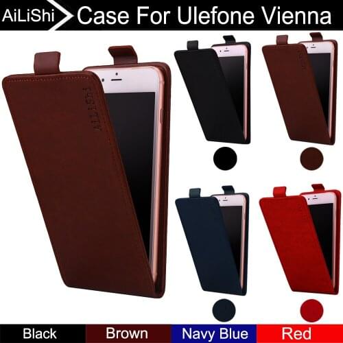 AiLiShi For Ulefone Vienna Case Up And Down Vertical Phone Flip Luxury Leather Case Phone Accessories 4 Colors Tracking In Stock