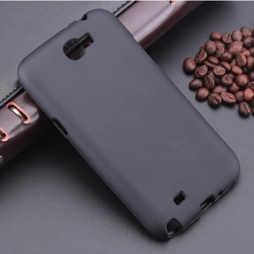 Black Anti Skidding Gel TPU Slim Soft Case Back Cover For Samsung Galaxy Note 2 N7100 Mobile Phone Rubber silicone Bag
