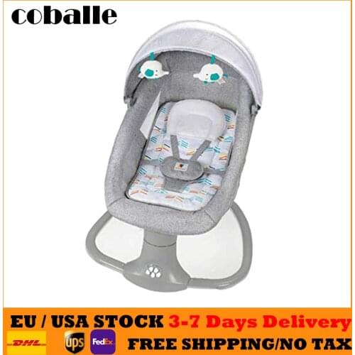 Baby Electric Rocking Chair Child comfort chair reclining chair Newborns Sleeping Cradle Bed for baby 0-3 years old