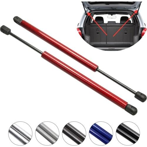 For HYUNDAI TUCSON (JM) 2004-2010 Gas Charged Rear Tailgate Boot carbon fiber Gas Spring Struts Prop Lift Support Damper 515mm