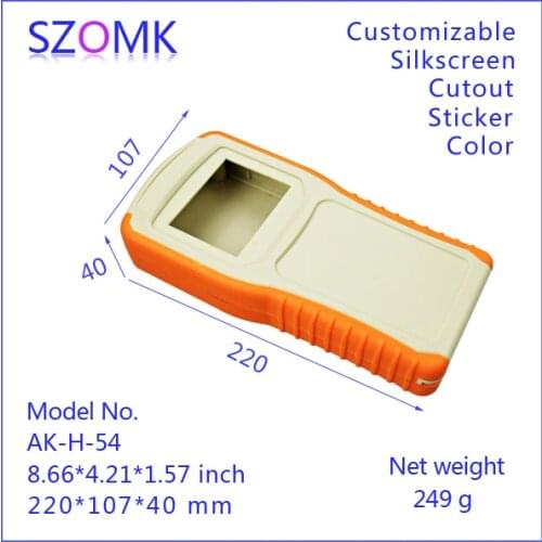 Electronic project box for Diy housing (1 pcs) 220*107*40mm plastic instrument box electrical junction box 2014 new