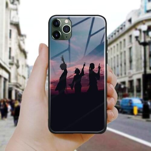 Samurai Champloo Real life art Soft Silicone Glass Phone Case Cover Shell For iPhone SE 6 6s 7 8 Plus X XR XS 11 12 Mini Pro Max