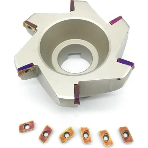 RAP400R 125 40 Pocket Cutting Pocket Cutter Insertion APMT1604 Sloot Plung Shoulder Copy Milling RAP 400R 400R-125-40