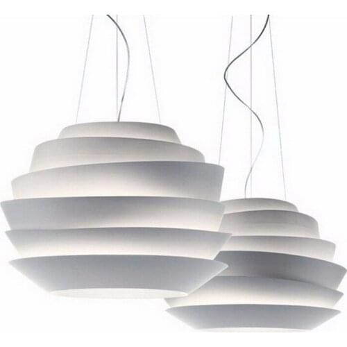 Nordic Home Decoration Wave Pendant Lamps White Rose Pendant Light Dining Room Hang Lamp E27 Fixtures Free Shipping