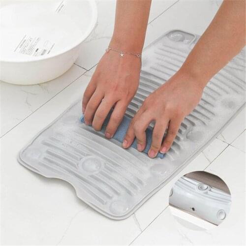 Folding Washboard Home PVC Laundry Board Travel Cleaning Soft Silicone Mini Washboard Washing Tool Outdoor Accessories Portable