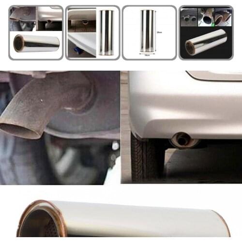 Stainless Steel Unique Professional Exhaust Pipe Tail Throat Sturdy Exhaust Pipe Tip Distinctive for Automobiles