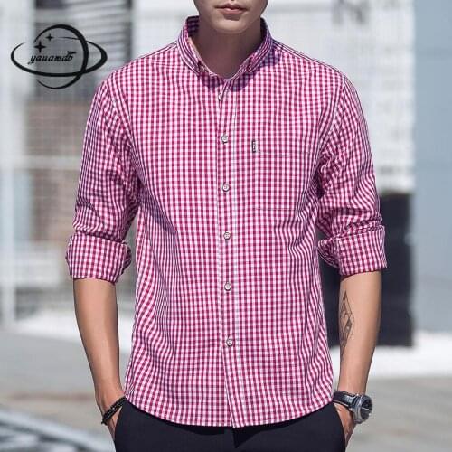 YAUAMDB Men's Cotton Shirts