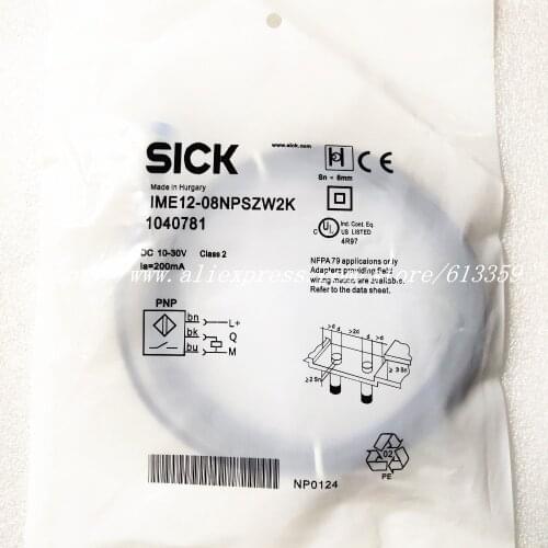2PCS IME12-08NPSZW2K Sick Inductive Proximity Switch Sensor New High-Quality