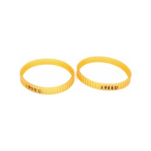 2 Pcs 10mm Width Electric Planer Part Drive Belt Band Apricot for Makita 1900B