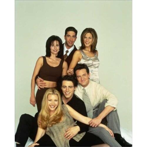 5D DIY Full Round/Square Diamond Painting Friends TV Poster 3D Embroidery Cross Stitch Rhinestone Mosaic Home Decor Gift Yy69