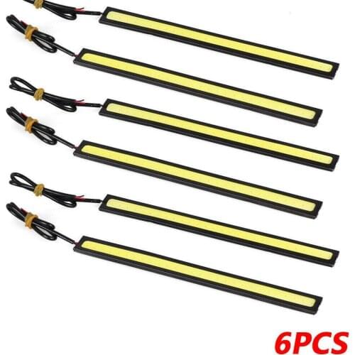 Car Strip Lights Caravan White Interior LED Van Waterproof 6 Pcs Boats