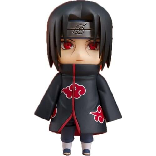 Naruto-Figure Shippuden Uchiha Itachi Anime Toys Gift Hand-Made Model Decoration Doll Toy Collectibles Pvc Model Gift Q Version
