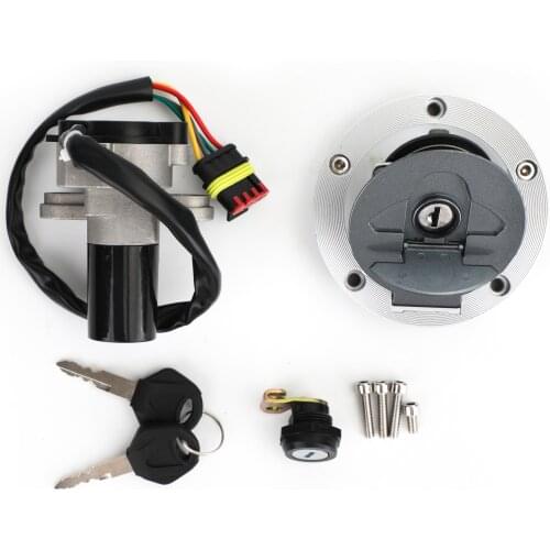 Artudatech Ignition Switch Tank Cap Seat Lock Set For MV Agusta F4 1000 Brutale 910 2004-2007 800090249 Motorcycle Accessories