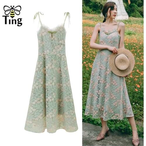 Зеленые летние платья Cechy Daisy China At AliExpress