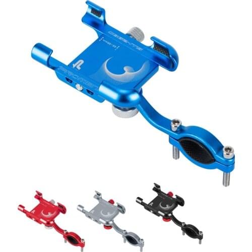 PROMEND Bike Mobile Phone Holder Adjustable Bicycle Phone Holder Mount 360° Rotatable for Most of Smartphones
