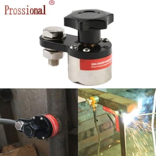 Hot sale Small Size Neodymium Magnet Magnetic Welding Ground Clamp Grounding Magnet Connector for Welding Machine