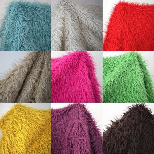 Good quality 5cm pile fabric felt,13 color available patchwork fabric for sewing,Cotton flannel material fur ,100*150cm