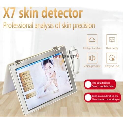 Intelligent dermal detector smart skin analyzer detection beauty instrument magic mirror Skin Care