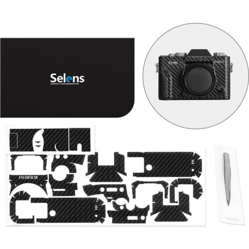 Selens Camera Body 3M Protective Skin Film Kit For Fujifilm 50R T-30 FLMX-T3 XT-4 Anti-Scratch Grip Holder Sticker