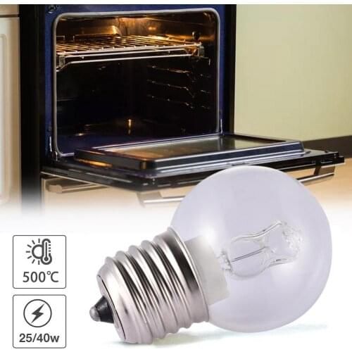Oven Light High Temperature Resistant 25W / 40W Safe Oven Bulb Lamp For Many Household Appliances