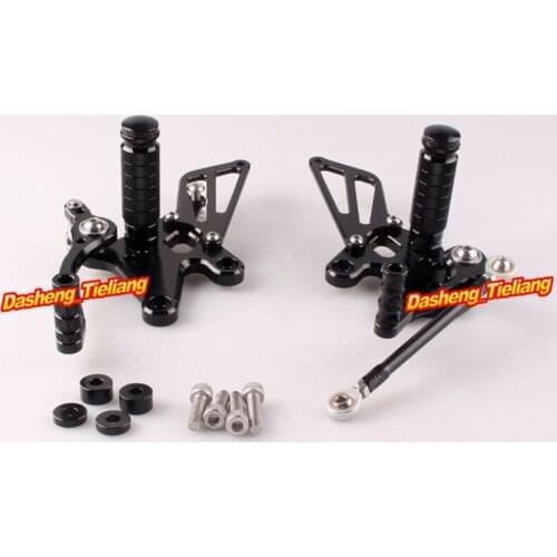 Adjustment Motorcycle Foot Pegs Rest Rear Set Footrests Rearset Kit For Kawasaki EX250 Ninja 250R 2008 2009 2010 2011 2012