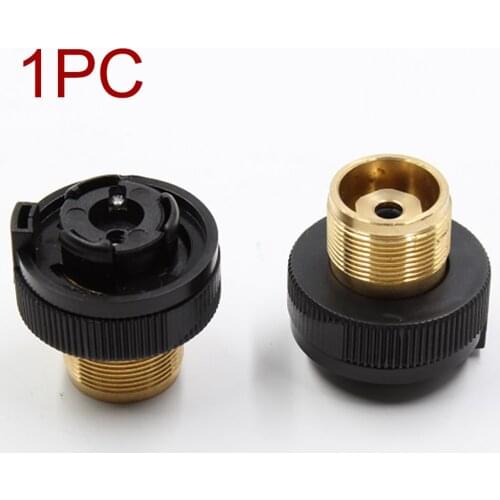 Hiking Cylinders Shifter Copper Converter Canister Gas Refill Adapter Burner Accessories Outdoor Tank Stove