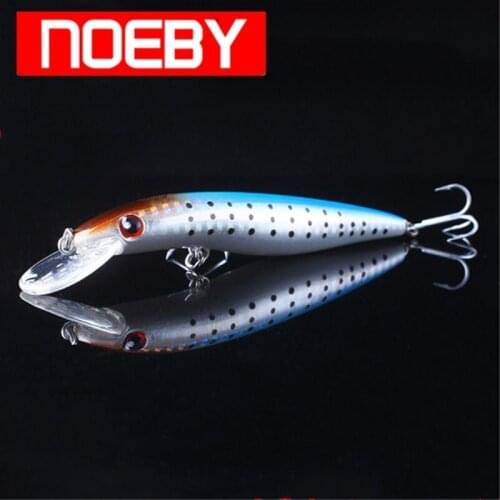 NOEBY Minnow Bait 70mm 7.8g Suspending 0-2m Artificial Lure 3D Eye with VMC Hook Senuelos De Pesca Leurre Peche Fishing Wobblers