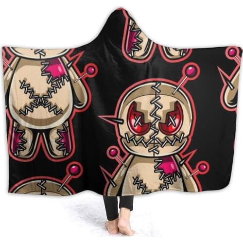 Doll Blanket Super Soft Fashion Hoodie Bedspread Cozy Fleece Sleep Blanket