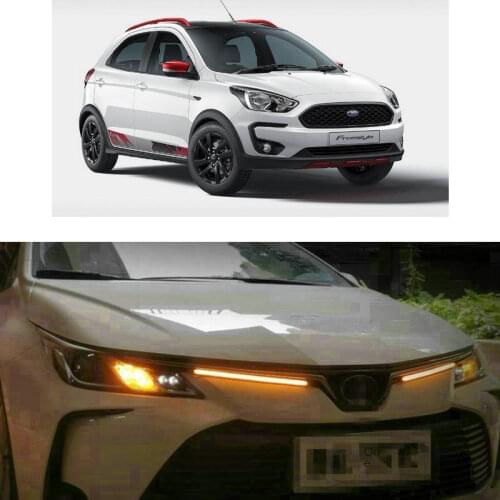 LED Daytime Running Light DRL Turn Signal Lamp For ford freestyle 2020 mustang taurus transit connect transit 150 250 350