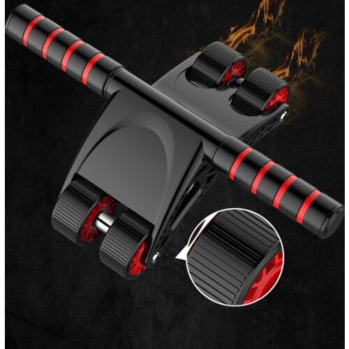 Ab Roller Wheel Arms Belly Core Abdominal Exercise Fitness Trainer Multi-Functional Home Gym Workout Bodybuilding Equipment