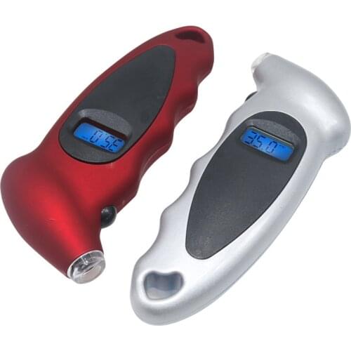 50 Pcs/1 unit High-precision tire pressure gauge barometer inflatable with automobile tire pressure monitor count display