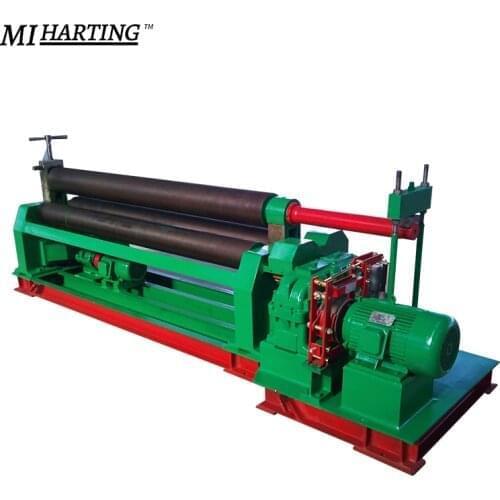 W11-4*1600 Type 3 roller Sheet Plate Bending Rolling Machine for thick sheet plate