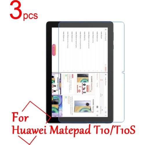 3pcs/lot Ultra Clear/Matte/Nano anti-Explosion LCD Screen Protector Film cover For Huawei MatePad T10 T 10S 10.1in tablet film