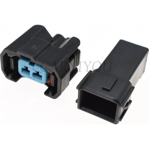 1 Set 2 Pin Way Sumitomo Auto Fuel Injector OBD2 Connector Car Waterproof Wire Electrical Female Male Plug for Honda 6189-0533