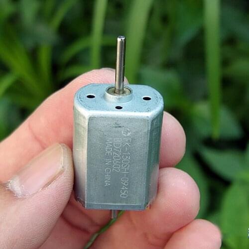 1PC Carbon Brush Mini Motor DC12V-DC24V 7300RPM-15000RPM Micro Magnetic DC Motor without screw hole Electric machinery