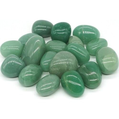 100g Green aventurine quartz crystal tumbled large stone reiki healing natural stone and minerals home decoration for sale