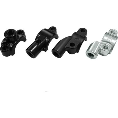 1pc 22mm 7/8" Motorcycle Mirror Mount Holders Bracket Clamp For Motorbike Handlebar Moped Dirt Pit Bike ATV Quad 4 Wheeler M10