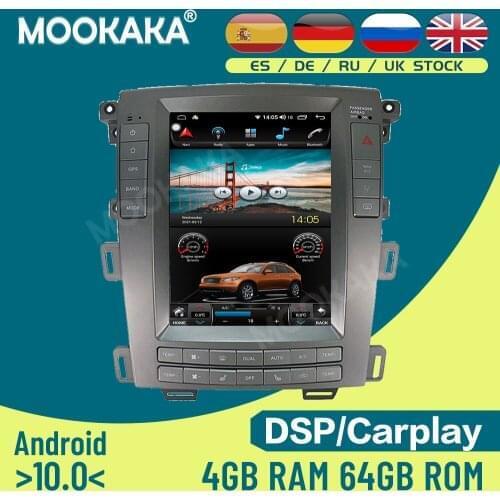 For Ford Edge 12-14 Android 10.0 128G Car Multimedia Player GPS Navigation Auto Radio Stereo Head Unit Recorder Audio DSP