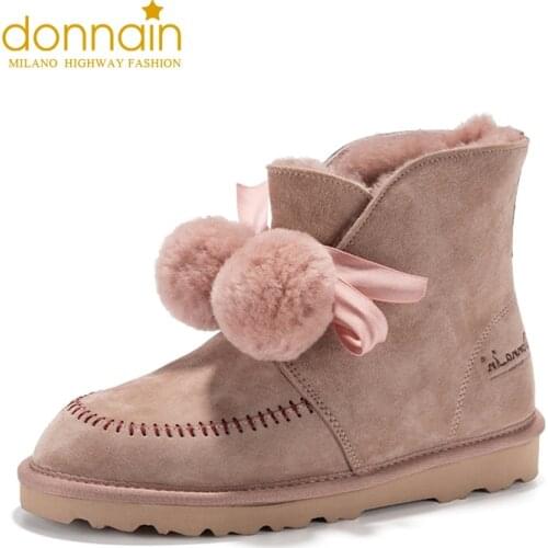 Женские зимние сапоги DONNAIN China At AliExpress