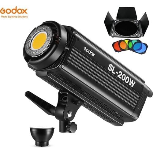 Godox SL-200W 200Ws 5600K Studio LED Continuous Photo Video Light Lamp w/ Remote