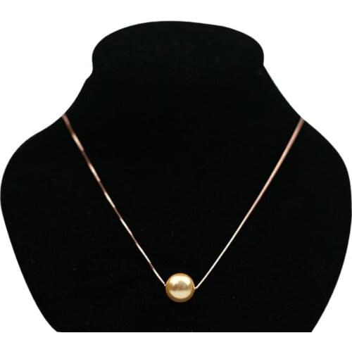 MADALENA SARARA 9-10mm AAA Freshwater Pearl Necklace Round Pearl Beaded 925 Sterling Silver Chain Necklace Set Handmade