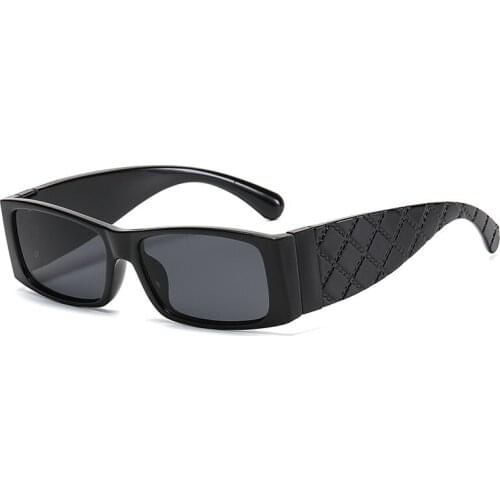 Small Rectangle Sunglasses Men Women Square Sun Glasses Luxury Brand Travel Shades Vintage Retro UV400 Lunette De Soleil Femme