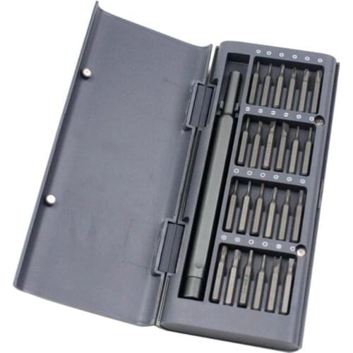 Screwdriver Kit 25 in 1Torx Slotted Screwdriver Set Mobile Phone Repair Tool Kit Precision Magnetic Bits Box Screw Driver Set